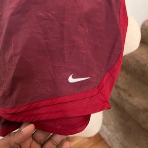 ❤️ Nike Burgundy Dri-Fit Running Shorts